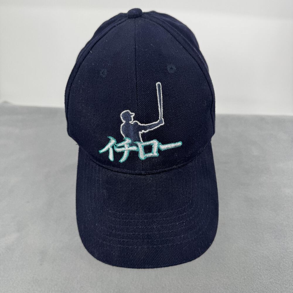 Ichiro Suzuki Hat Cap Strap Back Mens One Size Blue MLB Baseball MasterCard